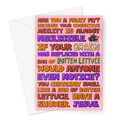 Needlessly Savage (NSGC008) Greeting Card